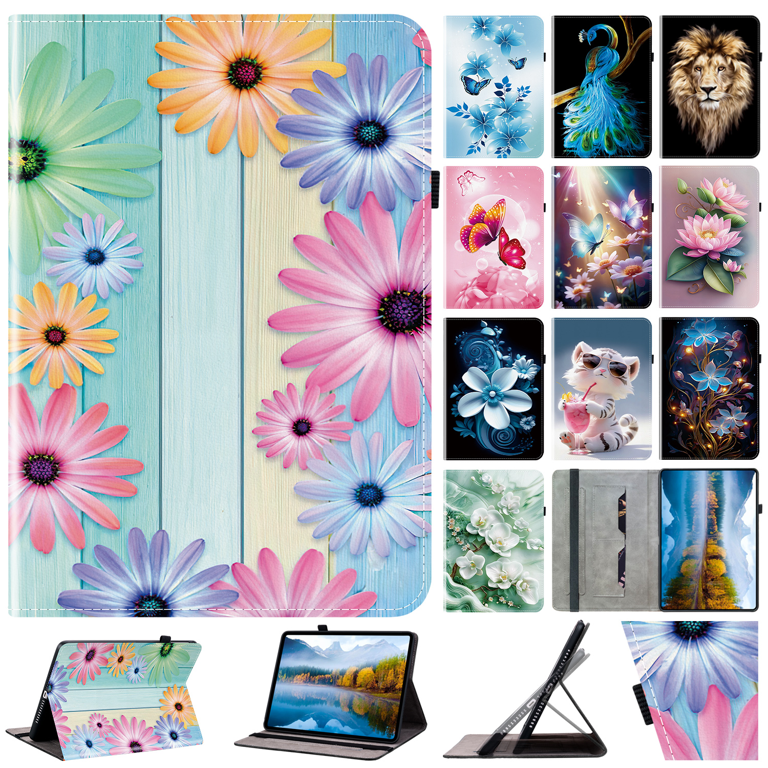 Leather Case For Lenovo Idea T - Lenovo Tablet P12 Accessories 리뷰 및 가격