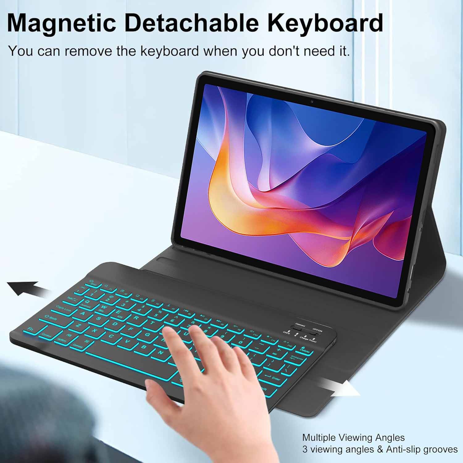 Keyboard Case for OPPO Pad SE  - Oppo Tablet Accessories 리뷰 및 가격